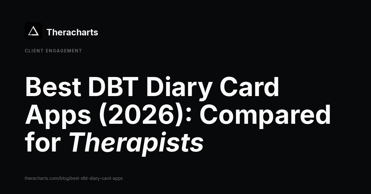 The Best DBT Diary Card Apps in 2026