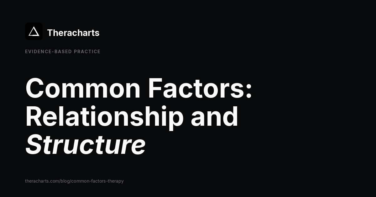 Common Factors: Relationship and Structure